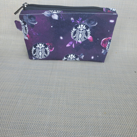 Skeleton Siren Zipper Pouch
