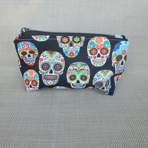 Candy Skulls Zipper Pouch