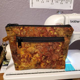 Custom Ordered Double Zipper Wristlet
